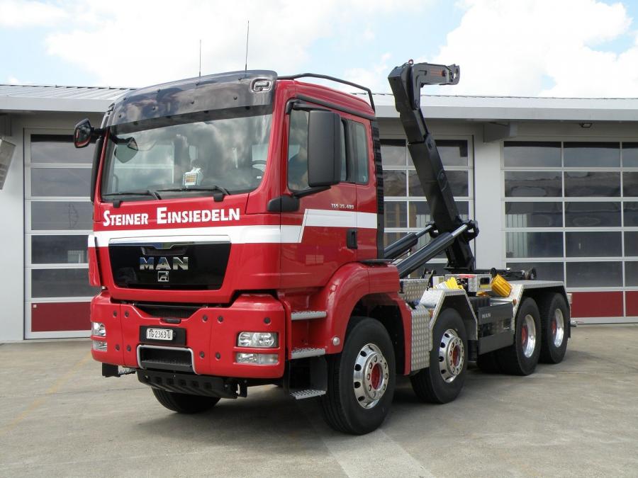  MAN TGS 35.480 8x4 BL M-cab Unilift SWS 2007 года  (фото 1 из 1)